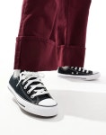컨버스(Converse) | 컨버스 척 테일러 올 스타 블랙 스니커즈 별 와이드 핏 Chuck Taylor All Star Ox Wide Fit Sneaker in... 