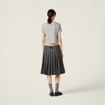 미우미우(Miu Miu) | 미우미우 코튼 저지 티셔츠 MJN483 1YXT F0031 Cotton jersey T-shirt S 232 116501370 | 트렌비