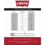 리바이스(Levis) | 여성 버클 가죽 벨트 Womens Circular Center Bar Buckle Leather Belt 13633486 Black | 트렌비