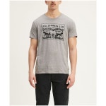 리바이스(Levis) | 남성 그래픽 레귤러 핏 크루넥 티셔츠 Mens 2-Horse Graphic Regular Fit Crewneck T-shirt 10678279 Gray | 트렌비