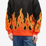 빔즈(Beams) | 파이어 크루넥 점퍼 Fire Shaggy Crew Jumper 1115-1715-147-19 Black | 트렌비
