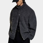 Mki Miyuki Zoku | 샤이닝 립스탑 소재 자켓 Translucent Ripstop Bubble Jacket 600006 Black | 트렌비