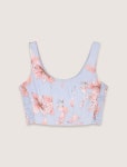 마쥬(Maje) | 패턴 태피터 다후다 탑 Patterned taffeta top MFPTO01139 M010 | 트렌비