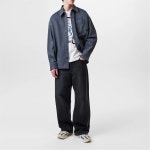지스타로우(G Star RAW) | 박시 오버셔츠 나이트 Boxy Overshirt Night Ocean 62038819 | 트렌비