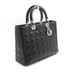 디올(Dior) | 중고 CAL44561 블랙 레이디디올 라지 까나쥬 토트백 겸 숄더백 aa50597 | 트렌비