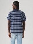 리바이스(Levis) | 에센셜 코튼 레귤러 핏 스트라이프 티셔츠 Essential Cotton Regular Fit Stripe T-Shirt 112905151 Navy | 트렌비