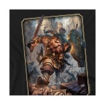 D&D | D&D 던전 앤 드래곤 키 아트 티셔츠 남성 열쇠 Mens Dungeons And Fighter Key Art T-Shirt 23633150 Black 141560343 | 트렌비