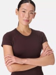 스웨티베티(SWEATY BETTY) | 심리스 탑 Athlete Seamless Gym Top 6170335 Sable Brown | 트렌비