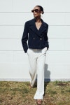 자라(Zara) | 가죽 이펙트 크롭 바이커 자켓 LEATHER EFFECT CROPPED BIKER JACKET 452950386 | 트렌비