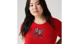 리바이스(Levis) | 로고 티셔츠 Perfect Logo T-shirt (plus Size) 357900414 | 트렌비