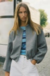 자라(Zara) | 후드 자켓 HOODED ORGANZA JACKET 457293773 | 트렌비
