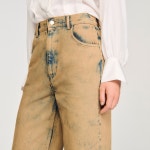 산드로(Sandro) | 데님 Faded wide-leg jeans SFPJE0077816 | 트렌비