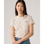 리바이스(Levis) | 여성 더 크루넥 코튼 티셔츠 Womens The Perfect Crewneck Cotton T-Shirt 10423303 Lexi Tossed Floral Egret... 