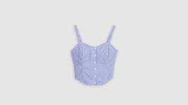 리바이스(Levis) | 리바이스 버스티어 탑 블루 003WL0002 뷔스티에 Adore Bustier Top 143598459 | 트렌비