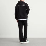 카사블랑카(Casablanca) | 카사블랑카 블랙 루프백 크롬 풀 집 후디 M AW25 JTP 408 02 집업 Black Loopback Casa Chrome Full Zip... 