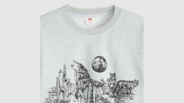 리바이스(Levis) | 릴렉스 그래픽 크루넥 스웻셔츠 Relaxed Graphic Crewneck Sweatshirt 387120465 | 트렌비