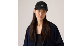 리바이스(Levis) | 리바이스 로고 블랙 모자 000AG0014 Lazy Girl Logo Cap 143012794 | 트렌비