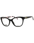 에디엔.아이러브안경 | 모스키노(Moschino) | 모스키노 블랙 캣아이 안경테 53mm 러브 여성 광학 프레임 Love Women's MOL598 Optical Frames 1111223944...