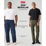 리바이스(Levis) | 남성 레귤러 핏 데님 Mens 505™ Regular Fit Jeans 11664825 Nail Loop Knot | 트렌비