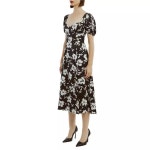 바르도(Bardot) | 바르도 길리안 미디 드레스 블랙 플로럴 Gillian Midi Dress Blk Flor 34961203 100352673 | 트렌비