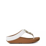 핏플랍(Fitflop) | 여성 플리 플랍 어반 화이트 Fitflop Womens Fino Flip Flops Urban White 22042401 | 트렌비