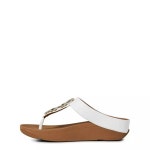 핏플랍(Fitflop) | 여성 플리 플랍 어반 화이트 Fitflop Womens Fino Flip Flops Urban White 22042401 | 트렌비