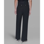 칼라거펠트(Karl Lagerfeld) | 칼라거펠트 페티트 앵클 팬츠 쁘띠 Petite Ankle Pants 24352856 Black 147740407 | 트렌비