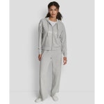디케이앤와이(DKNY) | 디케이앤와이 페티트 시퀸 후드집업 쁘띠 집업 후디 Petite Sequin Zip-Front Hoodie 24578034 Sky Grey... 