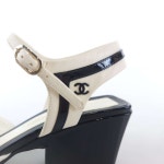 샤넬(CHANEL) | 샤넬 투톤 슬링백 사이즈 38 G38846 cc CC 슬링백G38846 7240 중고 114360264 | 트렌비