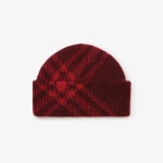 버버리(Burberry) | 버버리 체크 모헤어 울 혼합 비니 81215361 블렌드 Check Mohair Wool Blend Beanie 149332674 | 트렌비