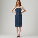 리바이스(Levis) | 데님 뷔스티에 드레스 Denim Bustier Dress 0002S0004 | 트렌비