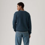 리바이스(Levis) | 리바이스 자수 그래픽 크루넥 맨투맨 블루 004FM0000 스웻셔츠 Embroidered Tipped Graphic Crewneck Sweatshirt... 