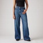 리바이스(Levis) | 리바이스 하이 라이즈 스트레이트 레그 미디엄 워시 데님 팬츠 001UP0002 배기 여성 Cinch Baggy Womens Jeans... 