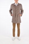 꼬르넬리아니(Corneliani) | 꼬르넬리아니 셰퍼드 체크 코트 히든 Balmacaan Shephards Check Coat with Hidden Buttoning 323003... 