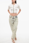 발망(Balmain) | 발망 하이 라이즈 17cm 에시드 워시 청바지 하이웨스트 데님 High-Rise Acid-Wash Jeans 692527 140863659 | 트렌비