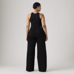 리바이스(Levis) | 리바이스 318 쉐이핑 와이드 레그 청바지 소프트 블랙 001PZ0005 여성 데님 Shaping Wide Leg Womens Jeans... 