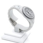 샤넬(CHANEL) | 샤넬 J12 화이트 세라믹 꾸뛰르 쿼츠 스틸 여성 시계 33mm H9763 j12 시즌한정 신형 33MM aa59274 중고 152314430 | 트렌비