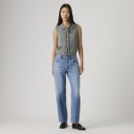 리바이스(Levis) | 리바이스 501 하이 라이즈 스트레이트 레그 여성 진 0059Z0006 앵클 경량 데님 501® 90s Ankle Lightweight... 