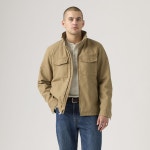 리바이스(Levis) | 리바이스 밀리터리 카키 블랙 재킷 005WM0018 투 포켓 자켓 Military Two Chest Pocket Jacket 145813435 | 트렌비