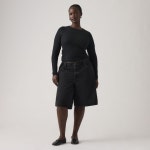 리바이스(Levis) | 리바이스 배기 다드 조거 팬츠 블랙 000MJ0009 Baggy Dad Jorts 143012711 | 트렌비