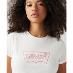 리바이스(Levis) | 리바이스 그래픽 로고 코튼 티셔츠 여성 Womens Perfect Graphic Logo Cotton T-Shirt 7449989 Hm-housemark... 