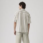 리바이스(Levis) | 리바이스 로고 스트라이프 빈티지 인디고 블루 반팔 셔츠 0065A0000 Short-sleeve Dawson Shirt 153065054 | 트렌비