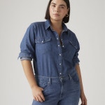리바이스(Levis) | 리바이스 클래식 스트레이트 핏 미디엄 워시 여성 진 392500082 데님 Classic Straight Fit Womens Jeans 42354553... 