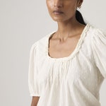 리바이스(Levis) | 리바이스 리시 반팔 블라우스 화이트 005F40005 Reese Short-sleeve Blouse 153201753 | 트렌비