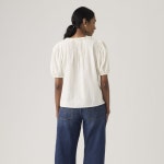 리바이스(Levis) | 리바이스 리시 반팔 블라우스 화이트 005F40005 Reese Short-sleeve Blouse 153201753 | 트렌비