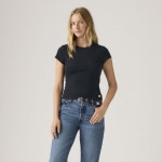 리바이스(Levis) | 리바이스 드라이 굿스 슬림 핏 티셔츠 블랙 005IM0001 숏 슬리브 Dry Goods Short Sleeve Tee 153201761 | 트렌비