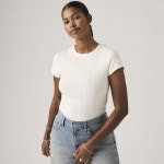 리바이스(Levis) | 리바이스 슬림 핏 에그렛 화이트 티셔츠 005IM0005 숏 슬리브 Dry Goods Short Sleeve Tee 153201817 | 트렌비