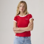 리바이스(Levis) | 리바이스 그래픽 라일리 래글런 티 003XN0002 로고 티셔츠 Graphic Logo Riley Raglan Tee 140197763 | 트렌비