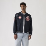 리바이스(Levis) | 리바이스 바시티 패치 봄버 네이비 007RF0002 Varsity Patch Bomber 153633267 | 트렌비