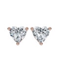 Lab Grown Diamonds | Lab Grown Diamonds 14K 로즈 골드 2.00 ct 귀걸이 14k 다이아몬드 Rose Gold ct. tw. Lab-Grown Diamond... 